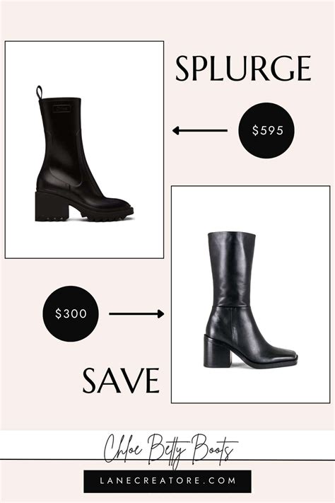 chloe betty dupe nordstrom rack|chloe boots dupe.